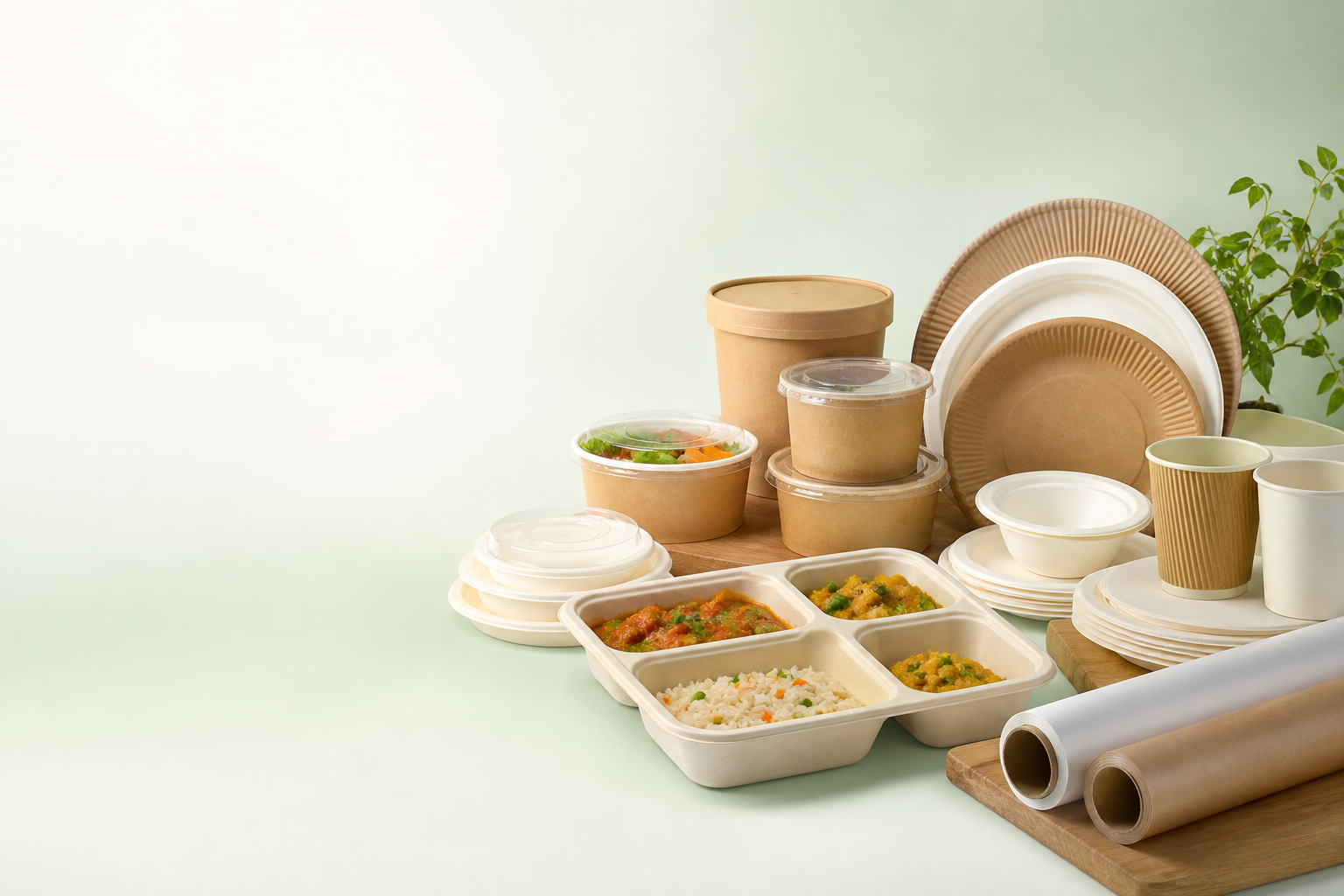 Prisha Enterprises disposable packaging